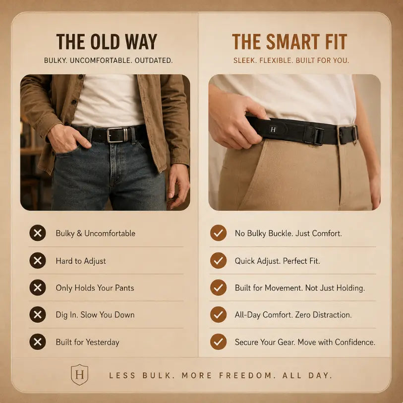 HaloFit™ Buckle-less Elastic Belt | 2 Pieces