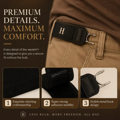 HaloFit™ Buckle-less Elastic Belt | 2 Pieces